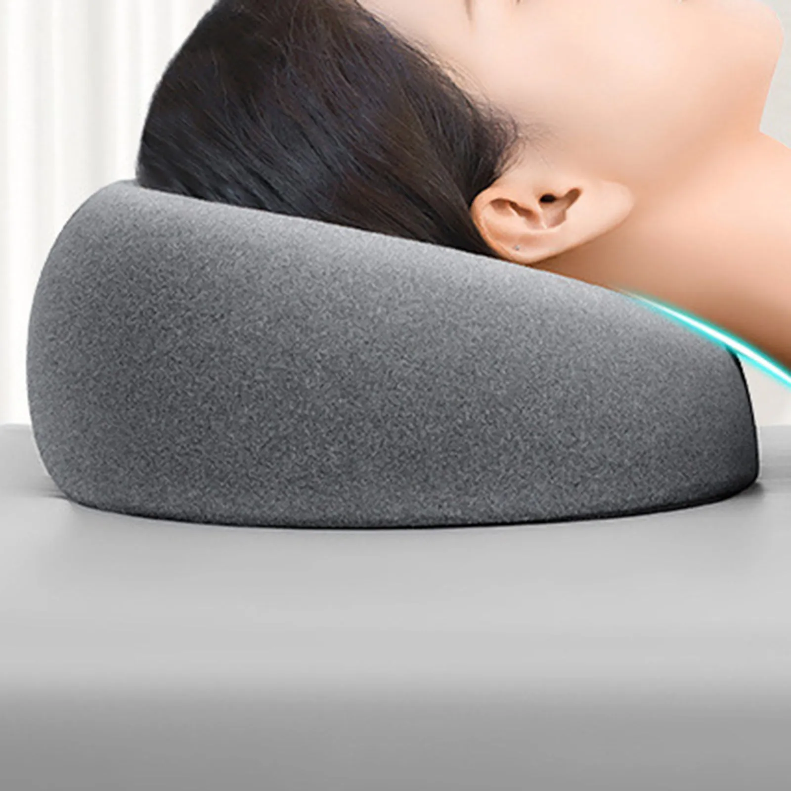 Premium Face Down Pillow for Comfort & Support – Memory Foam Prone Pillow for Stomach Resting, Home Massage & Beauty Salon Use – Ergonomic, Breathable, Anti-Slip Design