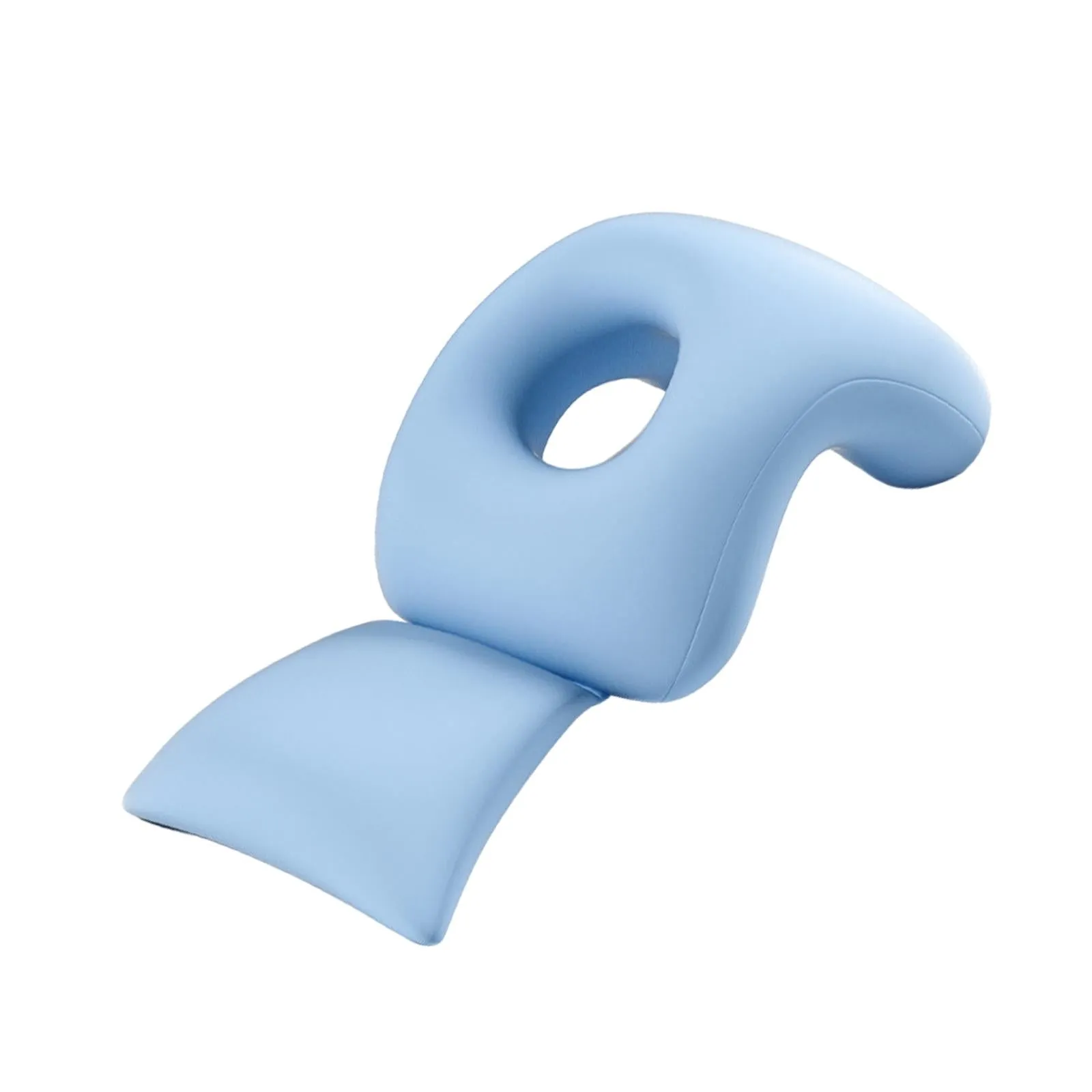 Premium Face Down Pillow – Memory Foam Prone Pillow for Comfortable Resting & Massage – Ergonomic Headrest for Beauty Salons & Home Use, Anti-Slip Zipper Design with Pillow Towel