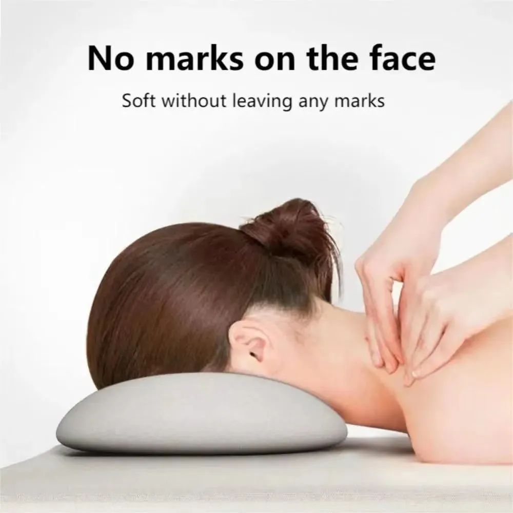 Premium Face Down Pillow – Memory Foam Prone Pillow for Comfortable Resting & Massage – Ergonomic Headrest for Beauty Salons & Home Use, Anti-Slip Zipper Design with Pillow Towel