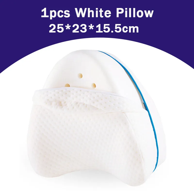 Premium Leg Pillow for Sciatica & Lower Back Pain Relief – Ergonomic Knee Pillow for Pregnant Women, Varicose Veins Care, Comfortable Sleeping Support with Machine Washable Cover