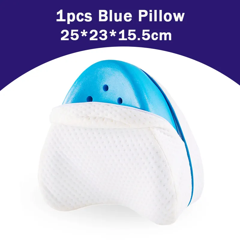 Premium Leg Pillow for Sciatica & Lower Back Pain Relief – Ergonomic Knee Pillow for Pregnant Women, Varicose Veins Care, Comfortable Sleeping Support with Machine Washable Cover