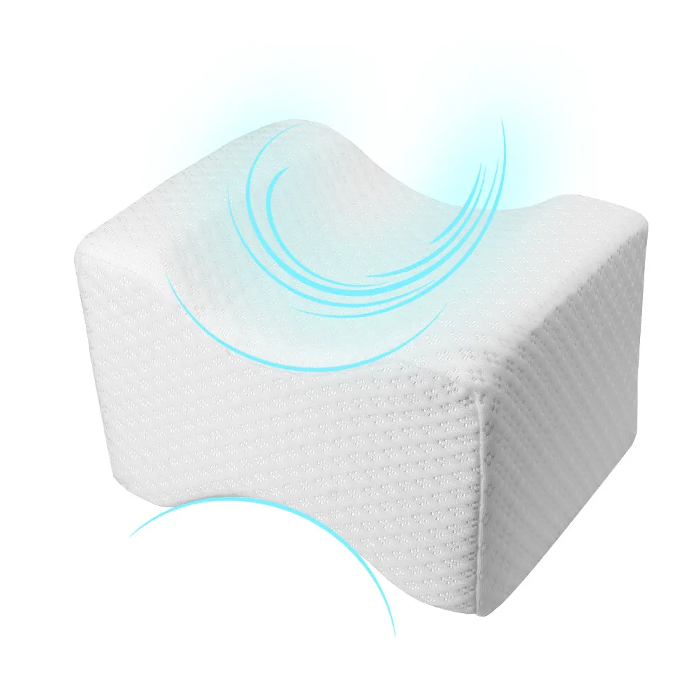 Premium Leg Pillow for Sciatica & Lower Back Pain Relief – Ergonomic Knee Pillow for Pregnant Women, Varicose Veins Care, Comfortable Sleeping Support with Machine Washable Cover