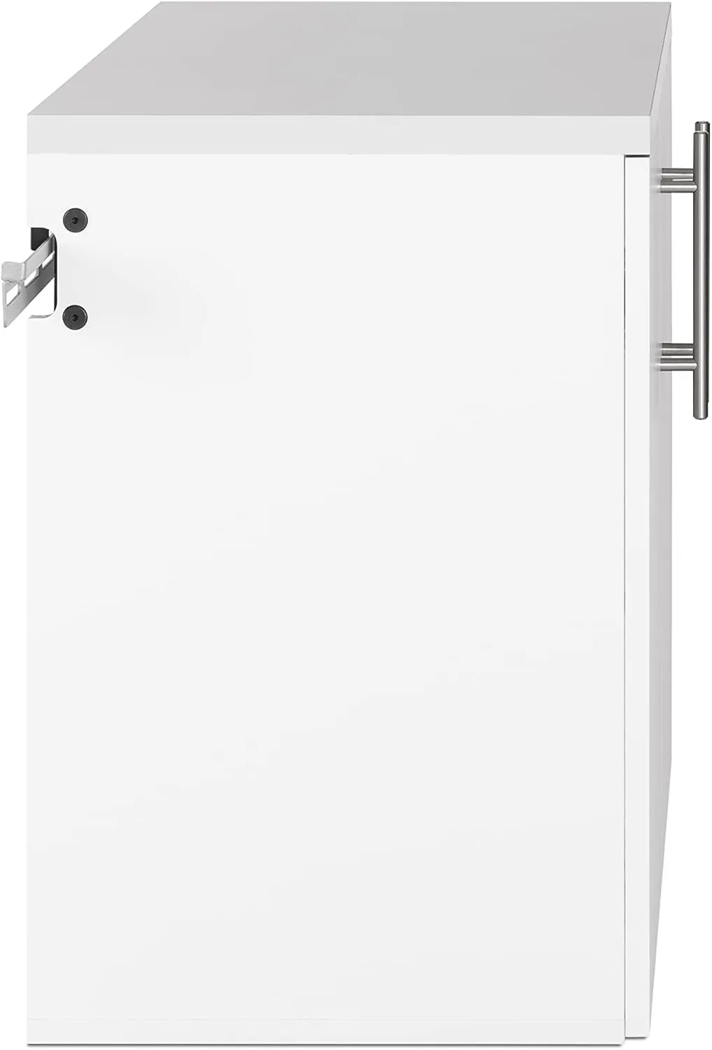 Prepac HangUps 2-Door Wall Mounted Garage Base Storage Cabinet, Work Table Storage Organizer Cabinet, 30" W x 24" H x 16" D, White