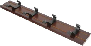 PRETYZOOM Wall Mounted Coat Rack with Hooks Versatile Clothes Organizer for Bedroom Bathroom Closet and Entryway and Stylish Home Storage