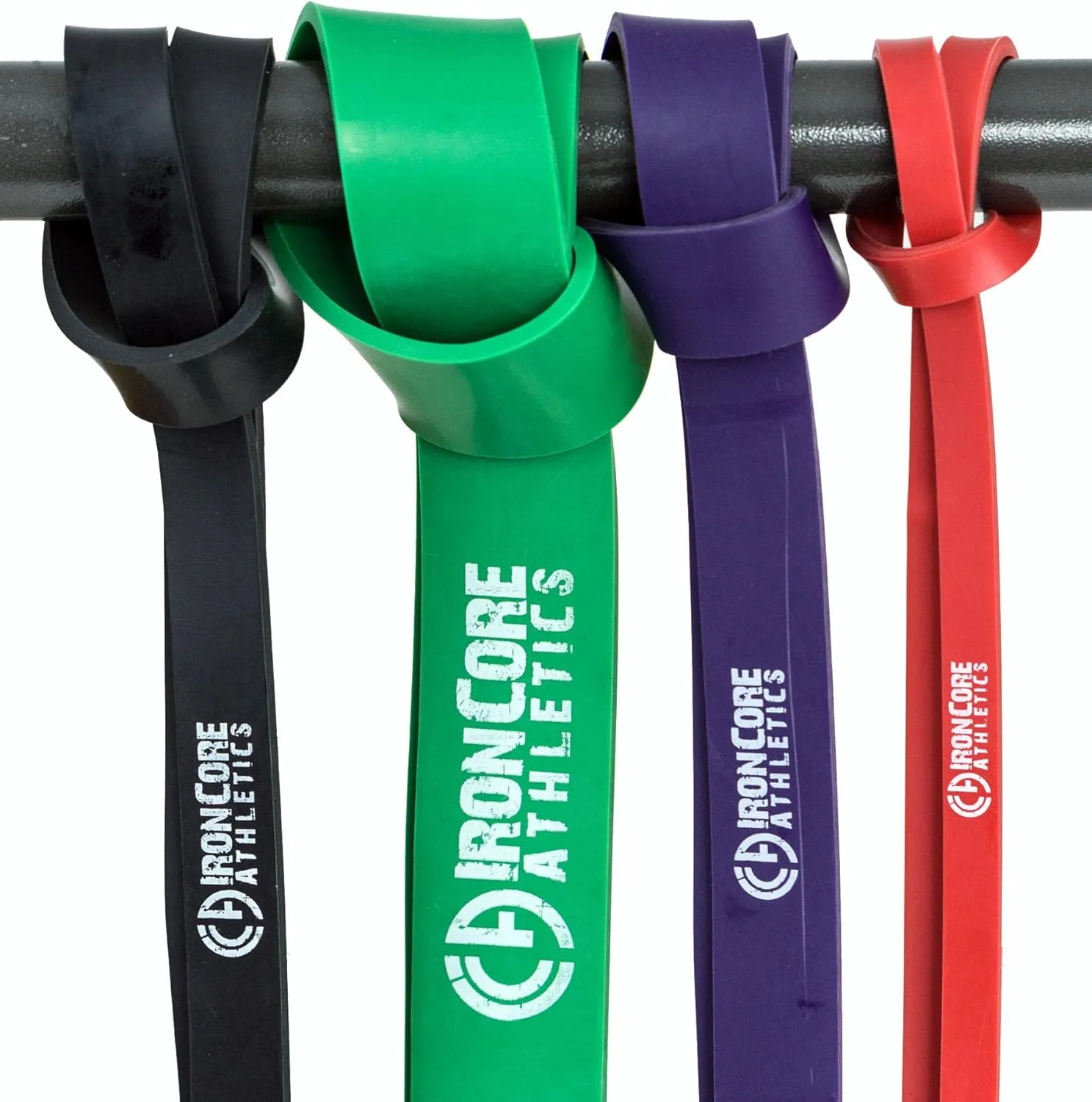 Pull Up Assistance Bands - Commercial Gym Quality 41" Loop Exercise Pull-Up Bands - 4 Different Resistance Levels to Choose from