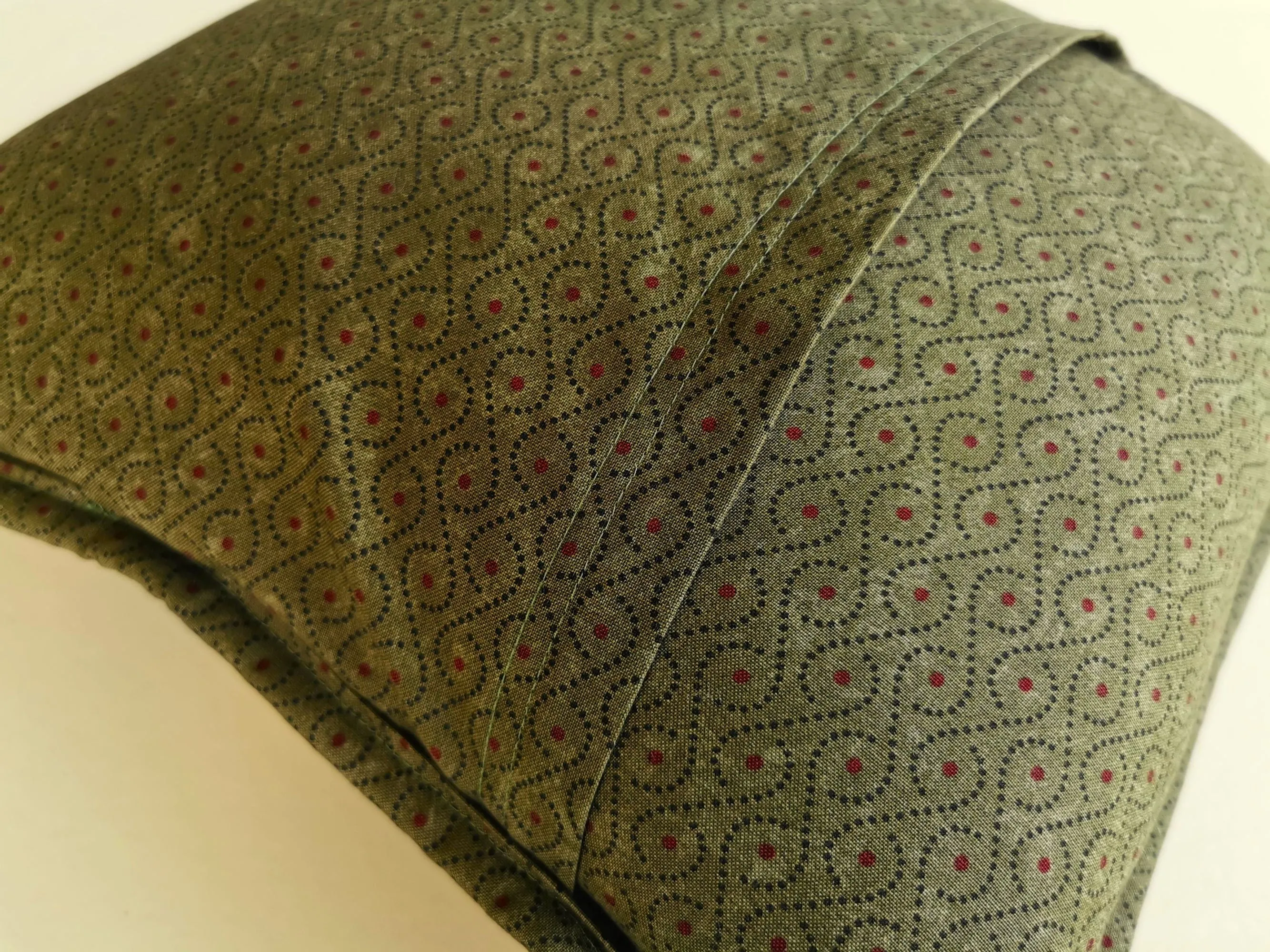 Quilted Bowtie Patchwork Pillow, Rustic 16 inch Pillow Cover
