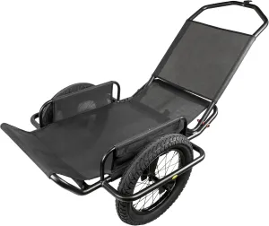 Rambo Bikes Aluminum Bike Trailer Cart - Heavy-Duty Game Cart and Utility Trailer - 300lbs Maximum Capacity - 6061 Aluminum Alloy Frame, 16" Fat Tires for Any Terrain - All-Purpose Foldable Trailer