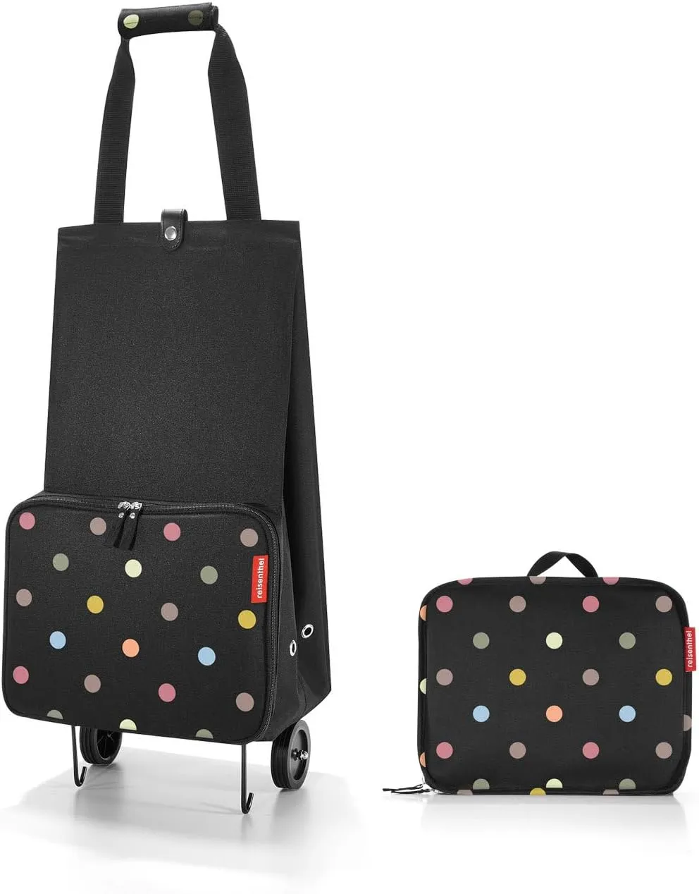 reisenthel foldabletrolley dots - Foldable, Compact Shopping cart - Easy to Store