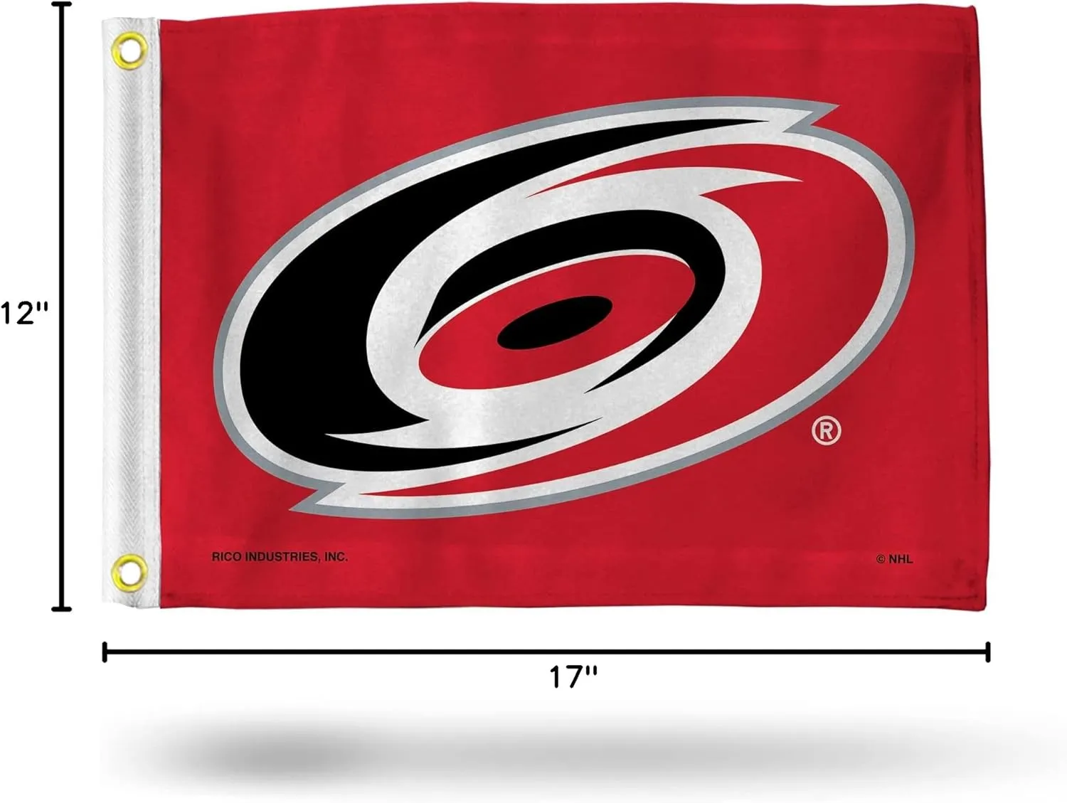 Rico Industries NHL Hockey Standard Utility Flag - Double Sided - Great for Boat/Golf Cart/Home ect.