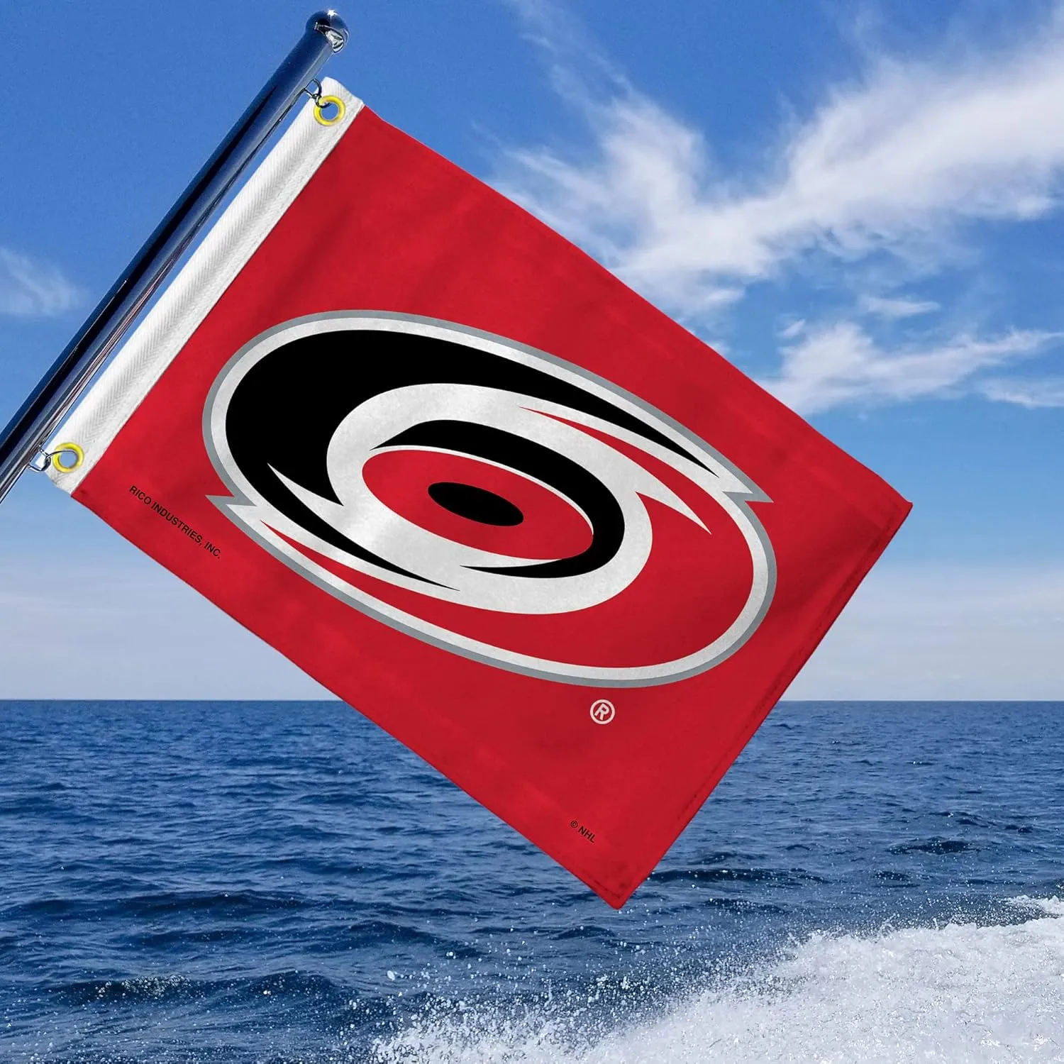 Rico Industries NHL Hockey Standard Utility Flag - Double Sided - Great for Boat/Golf Cart/Home ect.