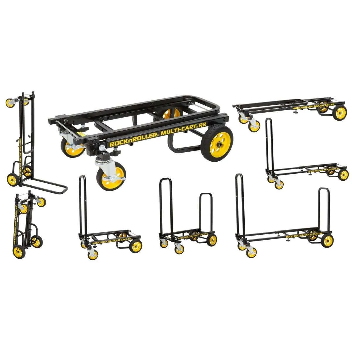 RocknRoller® Multi-Cart® 8-in-1 Equipment Transporter R2RT Micro