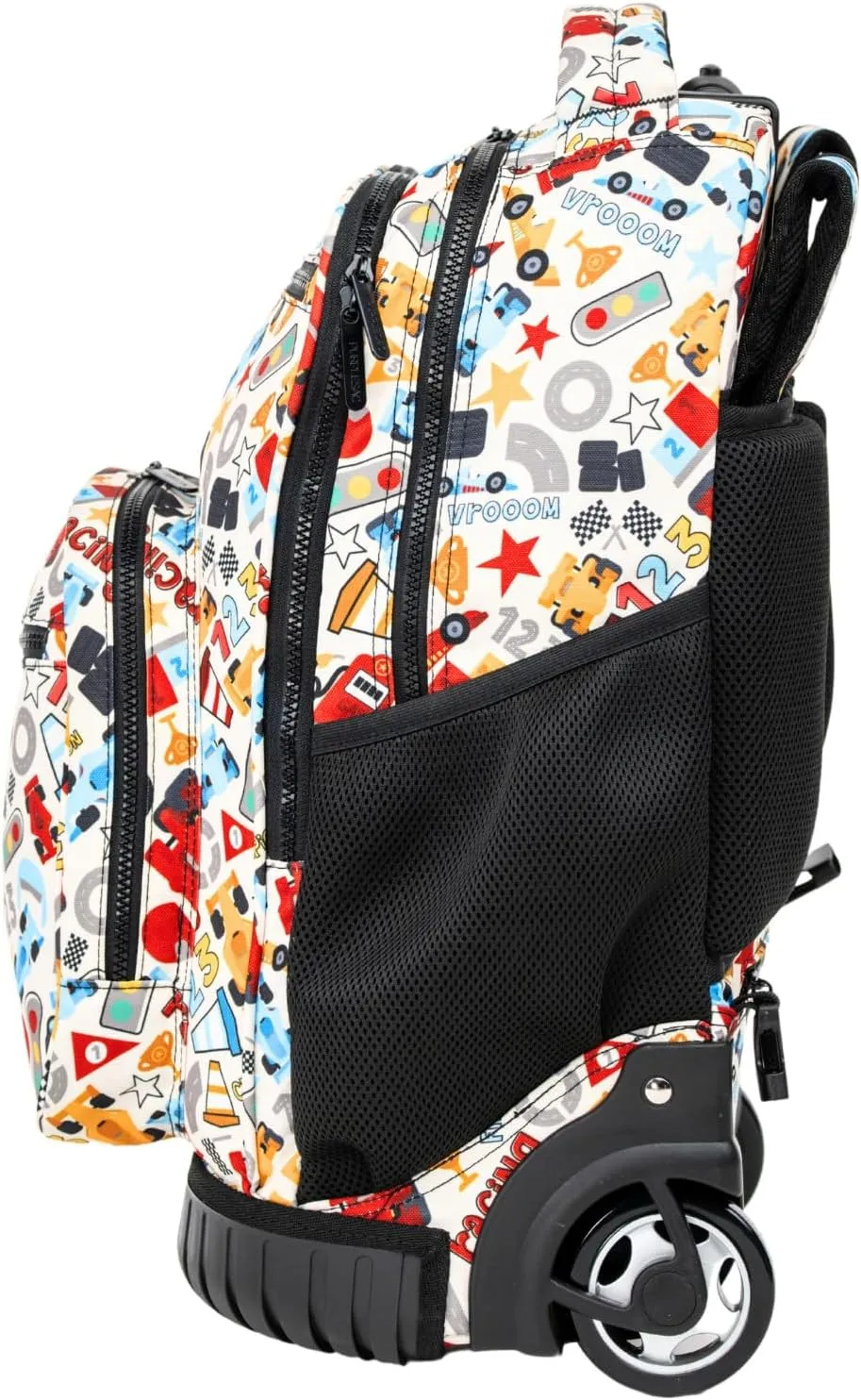 Rolling Trolley Backpacks (Racing Track)