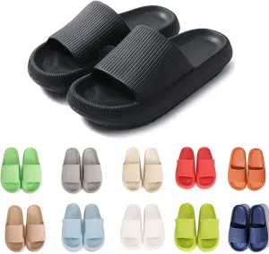 rosyclo Cloud Slippers for Women and Men Massage Thick Sole Non-Slip Shower Slippers Bathroom Super Soft Comfy House Cloud Slide Slippers for Indoor and Outdoor