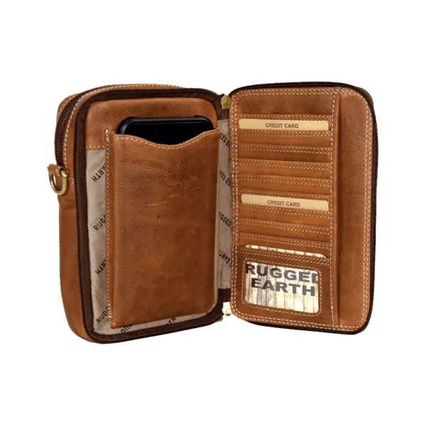 Rugged Earth Leather Organizer 199022