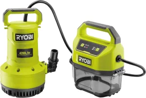 Ryobi RY18SPA-0 18V ONE  Cordless Submersible Pump (Bare Tool) Green