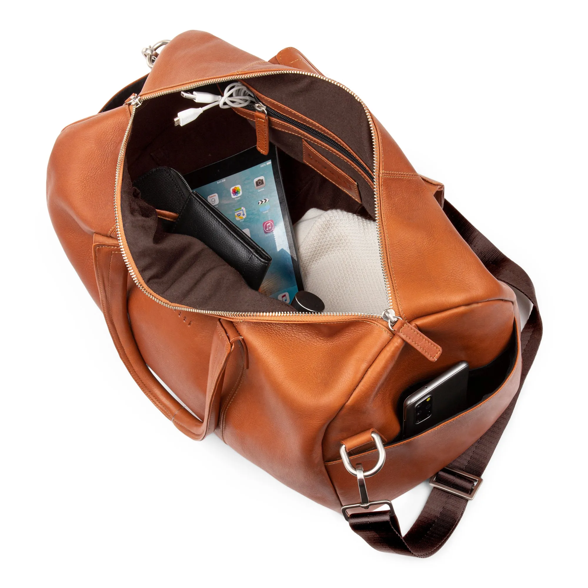 Sartoria Leather Duffle Bag
