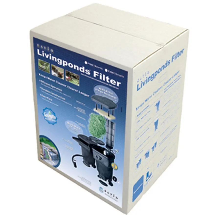 Savio Livingponds Waterfall Filter F100 Without SpringFlo Media
