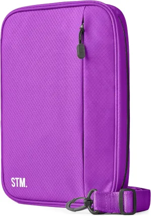 Scribbles That Matter - Kawaii Pencil Case Pouch   Journal Organizer - Large Capacity, Zippered Pocket, Adjustable Shoulder Strap (8.5 x 12.5)
