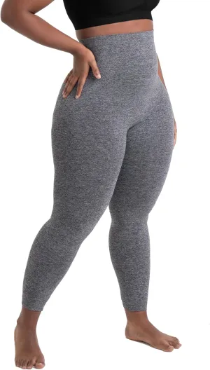 SHAPERMINT Leggings for Women Tummy Control - High Waisted Shapewear Leggings, Womens Plus Size, Thick Non-See-Through