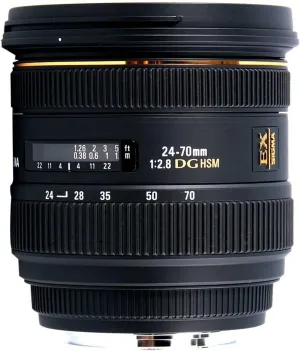 Sigma 24-70mm f/2.8 IF EX DG HSM AF Standard Zoom Lens for Sony Digital SLR Cameras