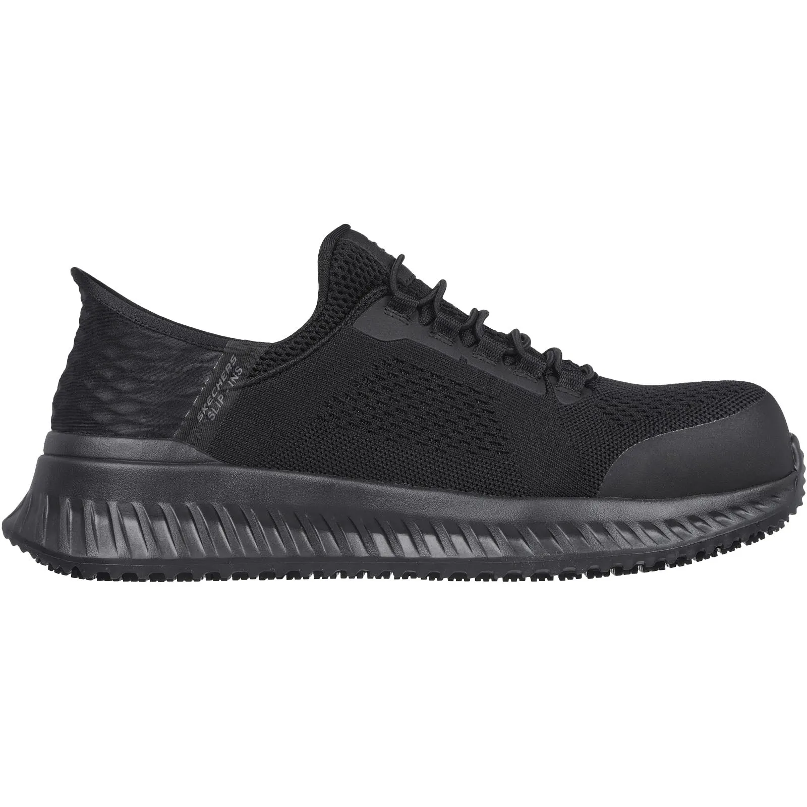 Skechers Mens Tilido Fletchit Slip-Ins Safety Shoes