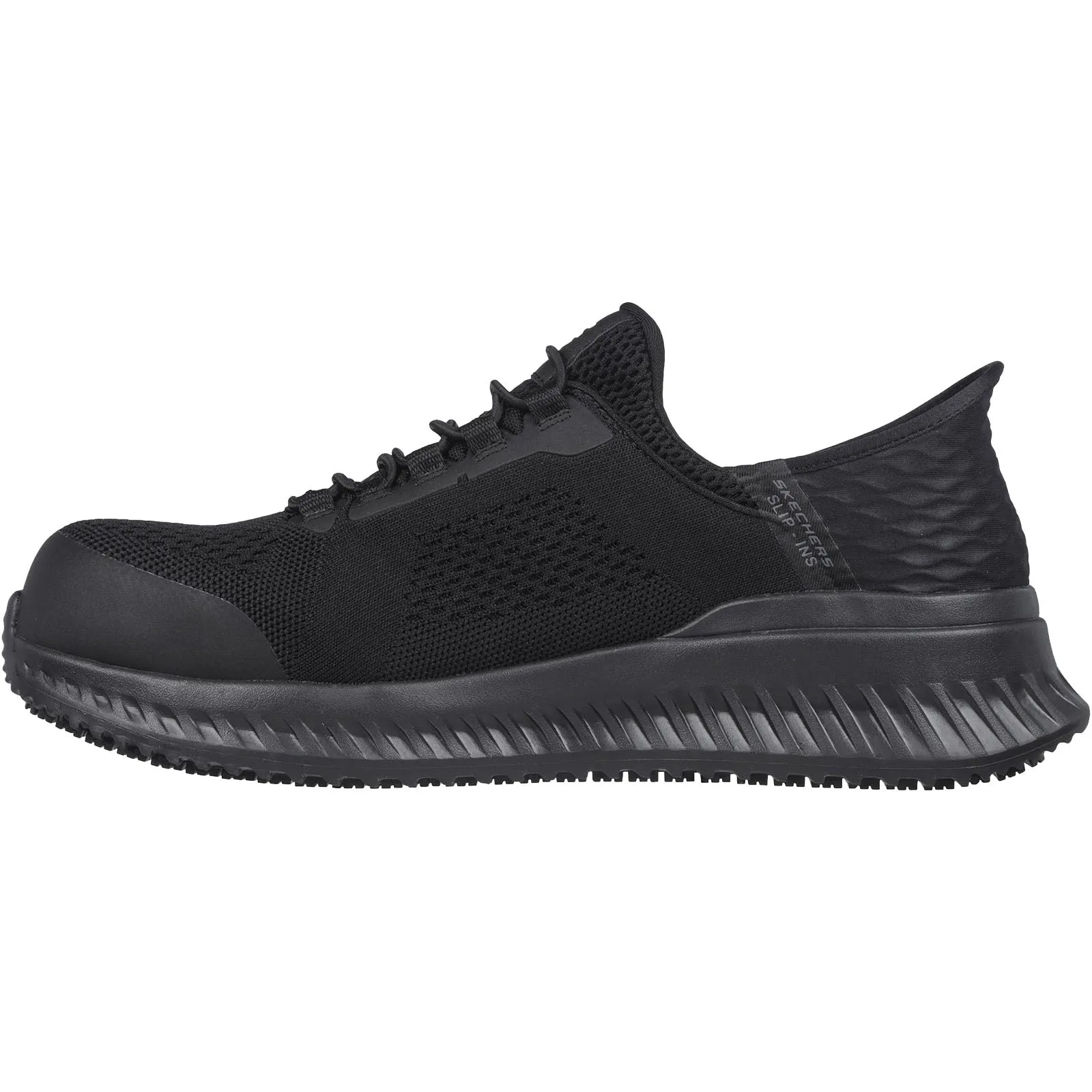 Skechers Mens Tilido Fletchit Slip-Ins Safety Shoes