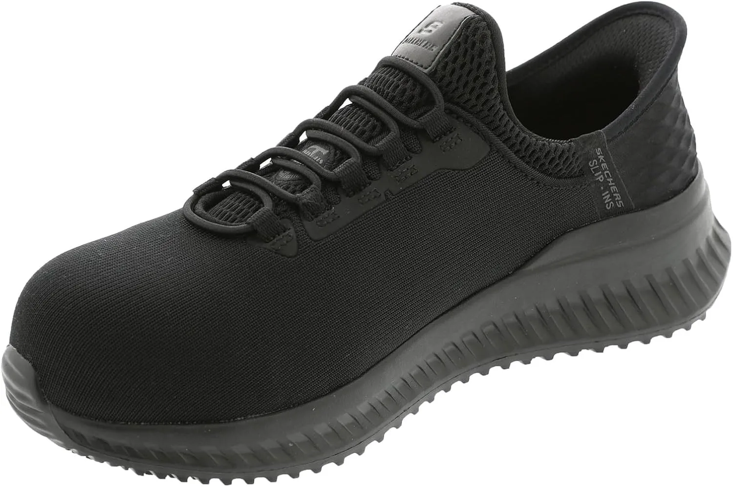 Skechers Women's Slip-Ins Work: Tilido - Ombray Slip Resistant Bungee Sneakers
