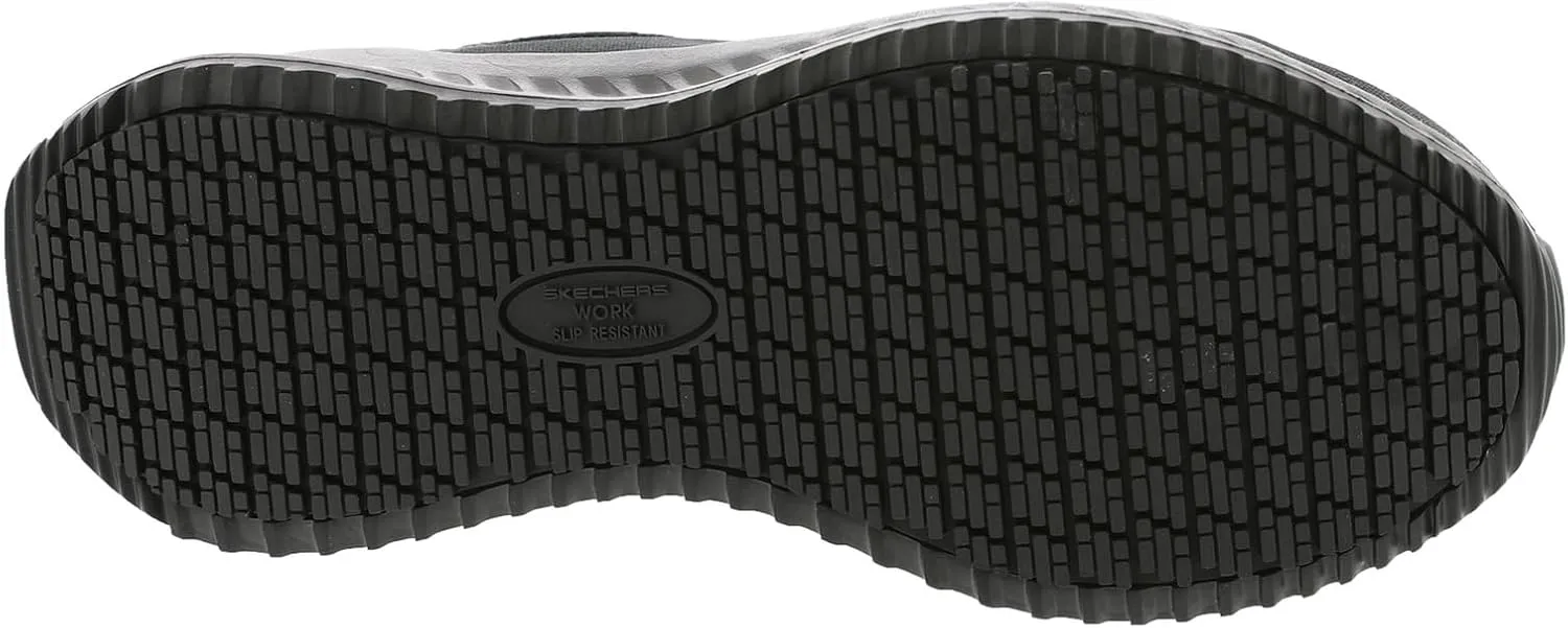Skechers Women's Slip-Ins Work: Tilido - Ombray Slip Resistant Bungee Sneakers