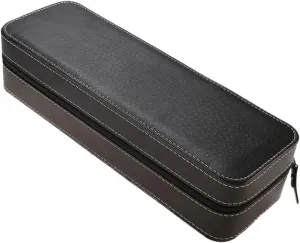Slots Portable Watch Storage Organizer Zippered Travel Jewelry Box for Men Women Durable Display Case for Home Jewelry Shop Watch Lovers