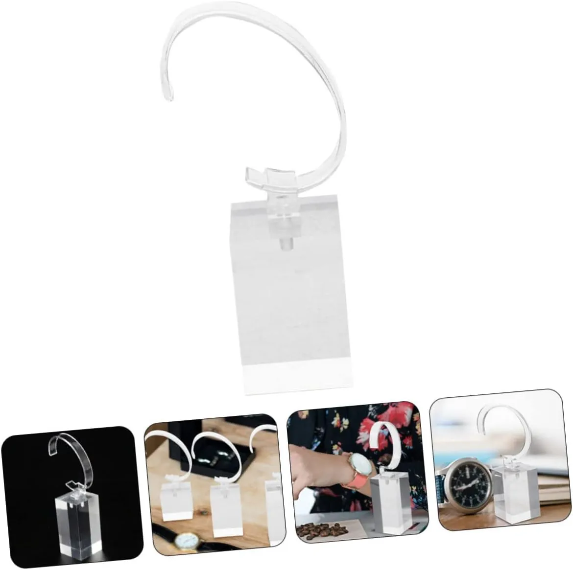 SOIMISS Crylic Bracelet Holder Watch Stand Holder Universal Watch Rack Plastic Jewelry Organizer Decorative Display St