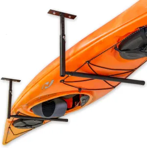 StoreYourBoard Kayak Ceiling Storage, Rack, Adjustable Heavy Duty Garage Organizer Mount