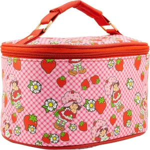 Strawberry Shortcake Makeup Bag – Makeup Organizer, Travel Toiletry Bag for Women & Girls | Cute Cosmetic Bag, Train Case for Kids, Travel Bag, Toiletry Bag for Women, Make up Storage | Ages 3 