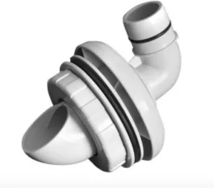 Summerwave Summer Escapes Skimmer Pump 1-1/2 inch Pool Wall Fitting Set Return Assembly