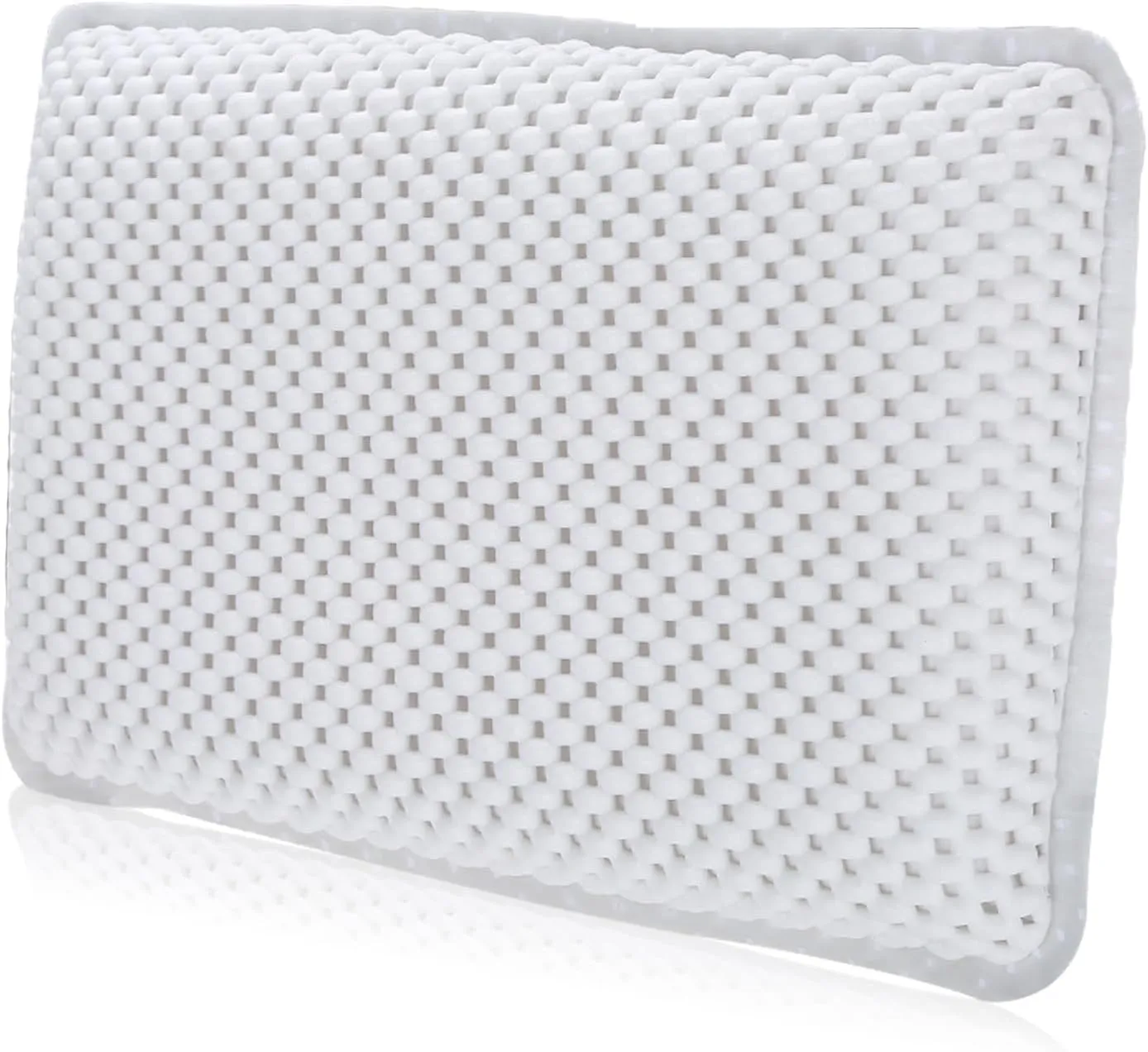Super Soft PVC Bath Pillow for Neck and Back Support, Foam Inner Stuff Padding, Provides and Relaxation, Breathable Massage Experience