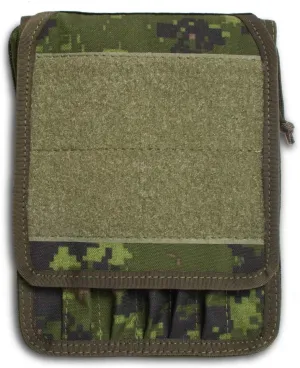 Tactical Notebook Covers FMP Case | Zippered Case with 5 Pen/Marker Slots for Canadian Forces FMP | Fits 6.75” x 4.5” Notepad | Durable Tactical Organizer for Field Use