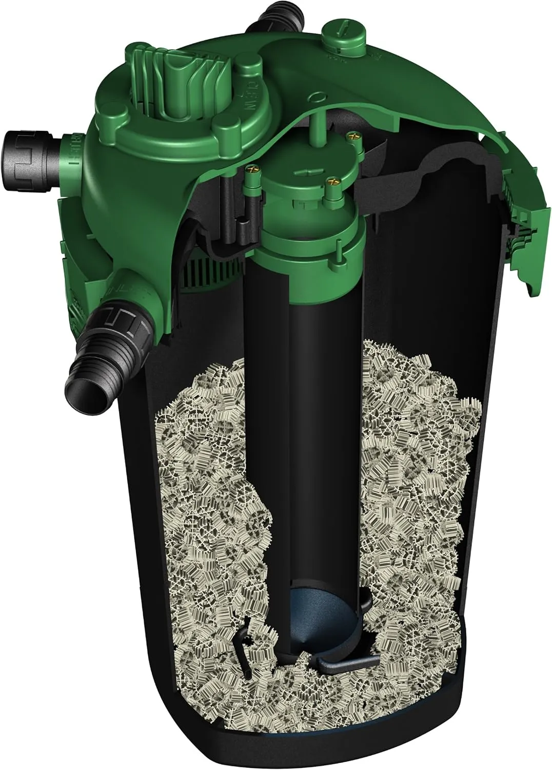 TetraPond Bio-Active Pressure Filter, For Ponds Up to 2500 Gallons