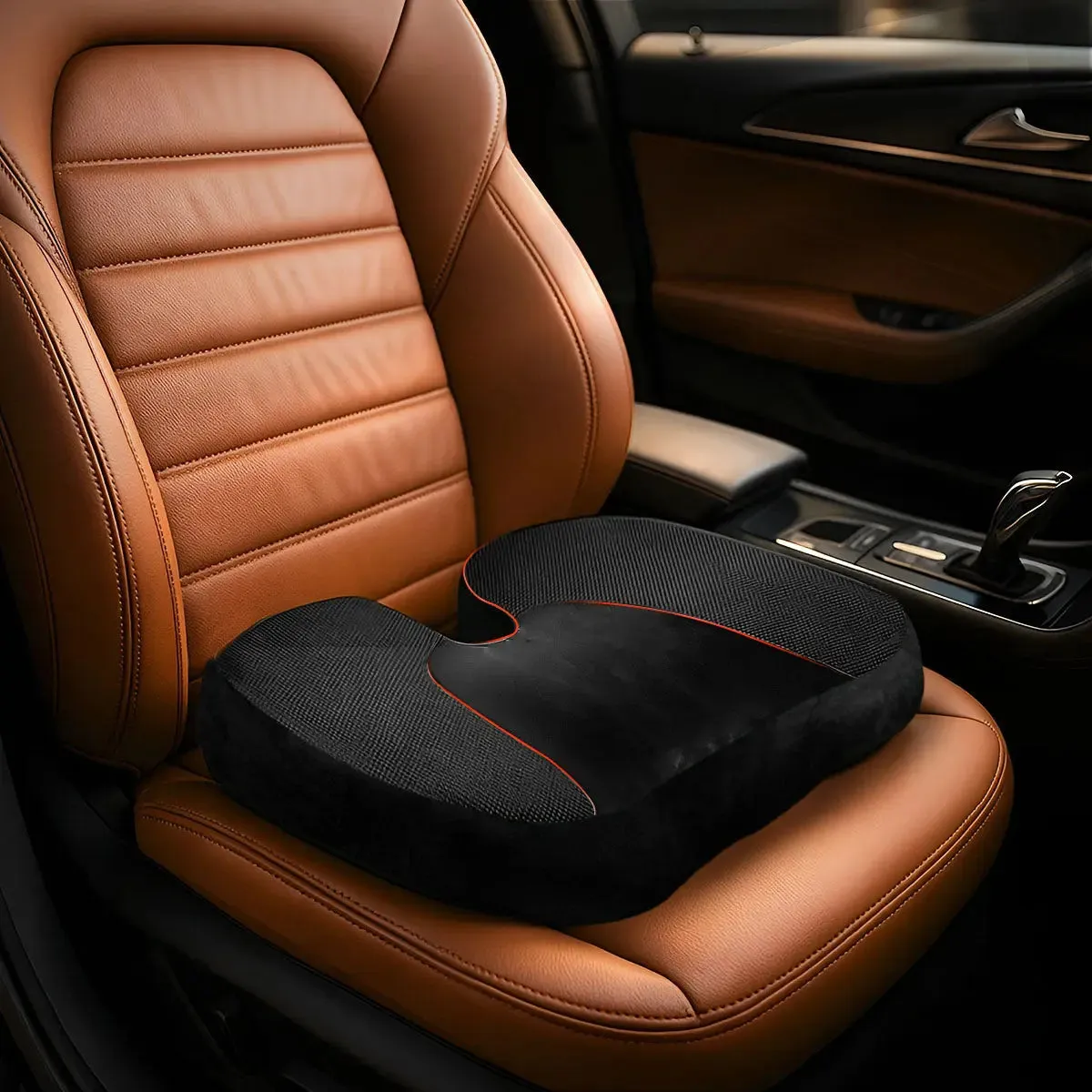 Trajectory Ultimate Car Seat Pillow with AdvancedX Orthopedic Memory Foam