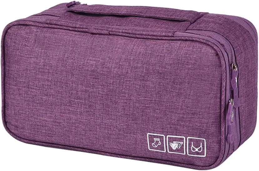 Travel Multi-function Underwear Organize Storage Bag Portable Bra Socks Lingerie Accessories Pack Cube Toiletry Bag