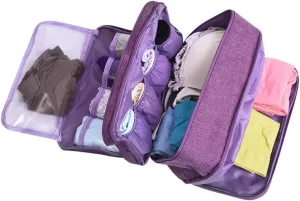 Travel Multi-function Underwear Organize Storage Bag Portable Bra Socks Lingerie Accessories Pack Cube Toiletry Bag