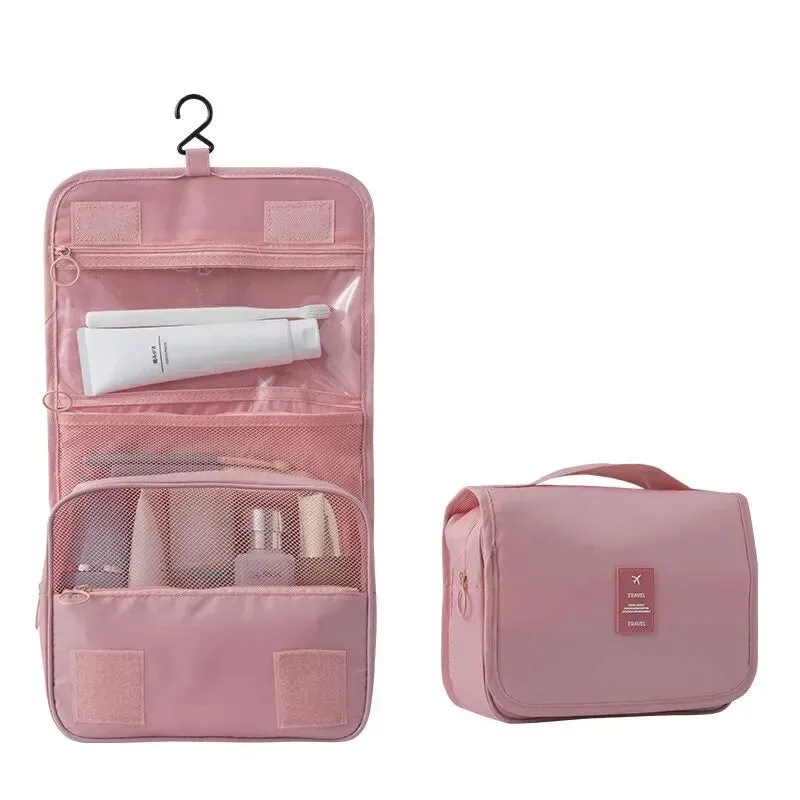 Travel Multi Functional Hanging Makeup Bag With Hanging Washable Bag