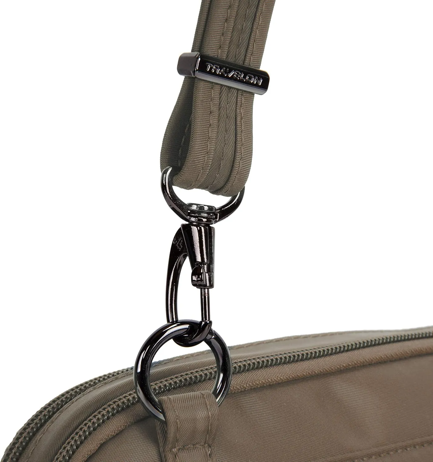 Travelon Women's Anti-theft Tailored East/West Organizer Chrossbody