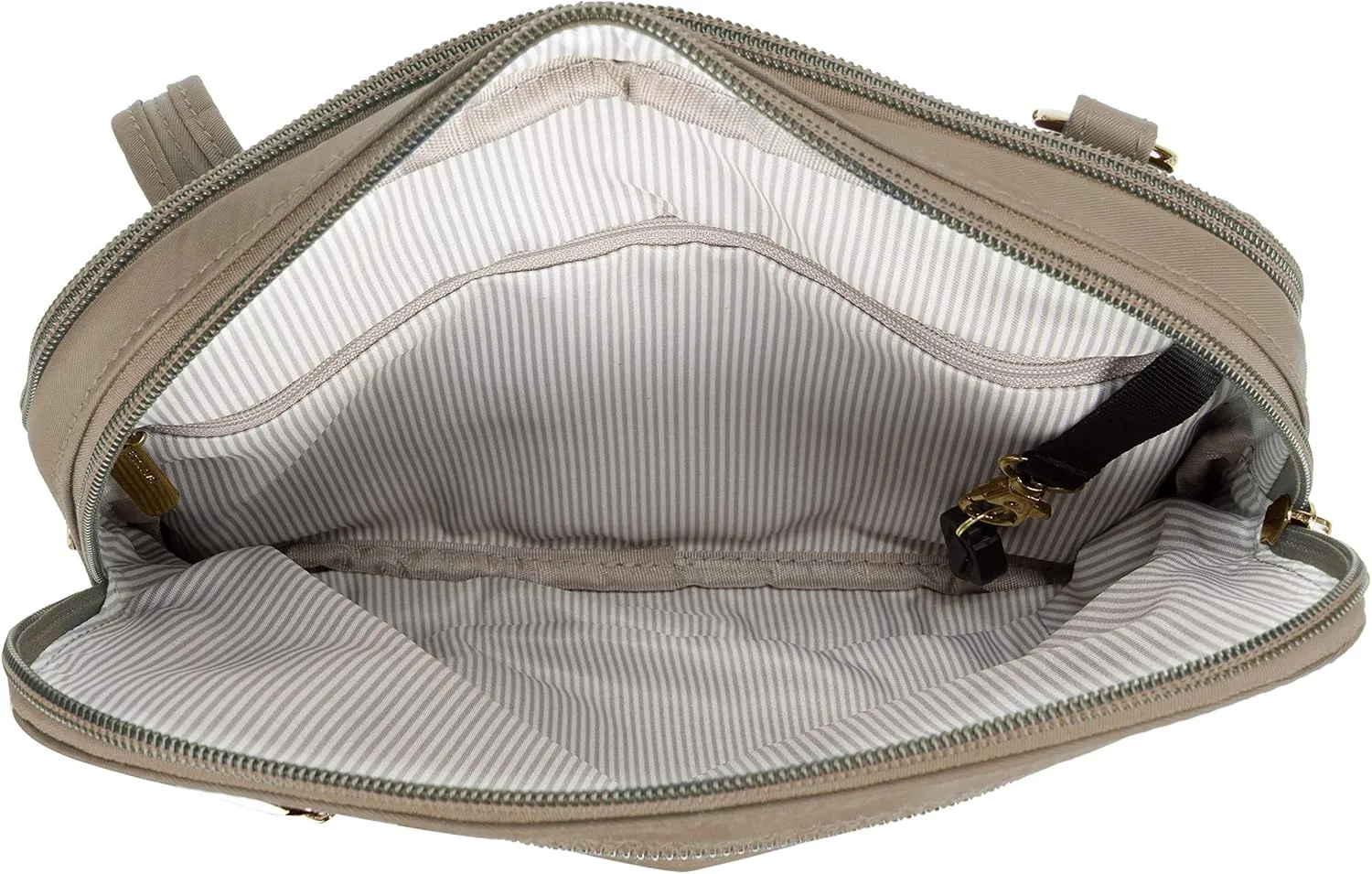 Travelon Women's Anti-theft Tailored East/West Organizer Chrossbody