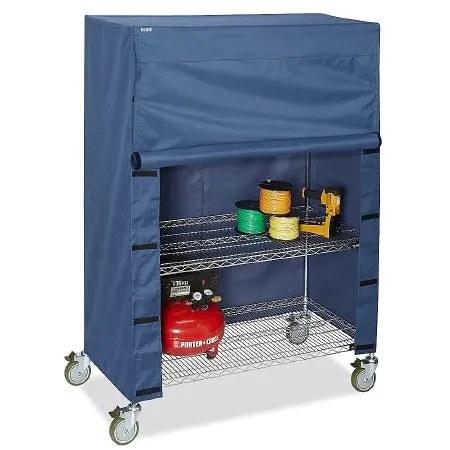 Uline - Cart Cover Blue 24 X 48 X 63 Inch - H-3816HD