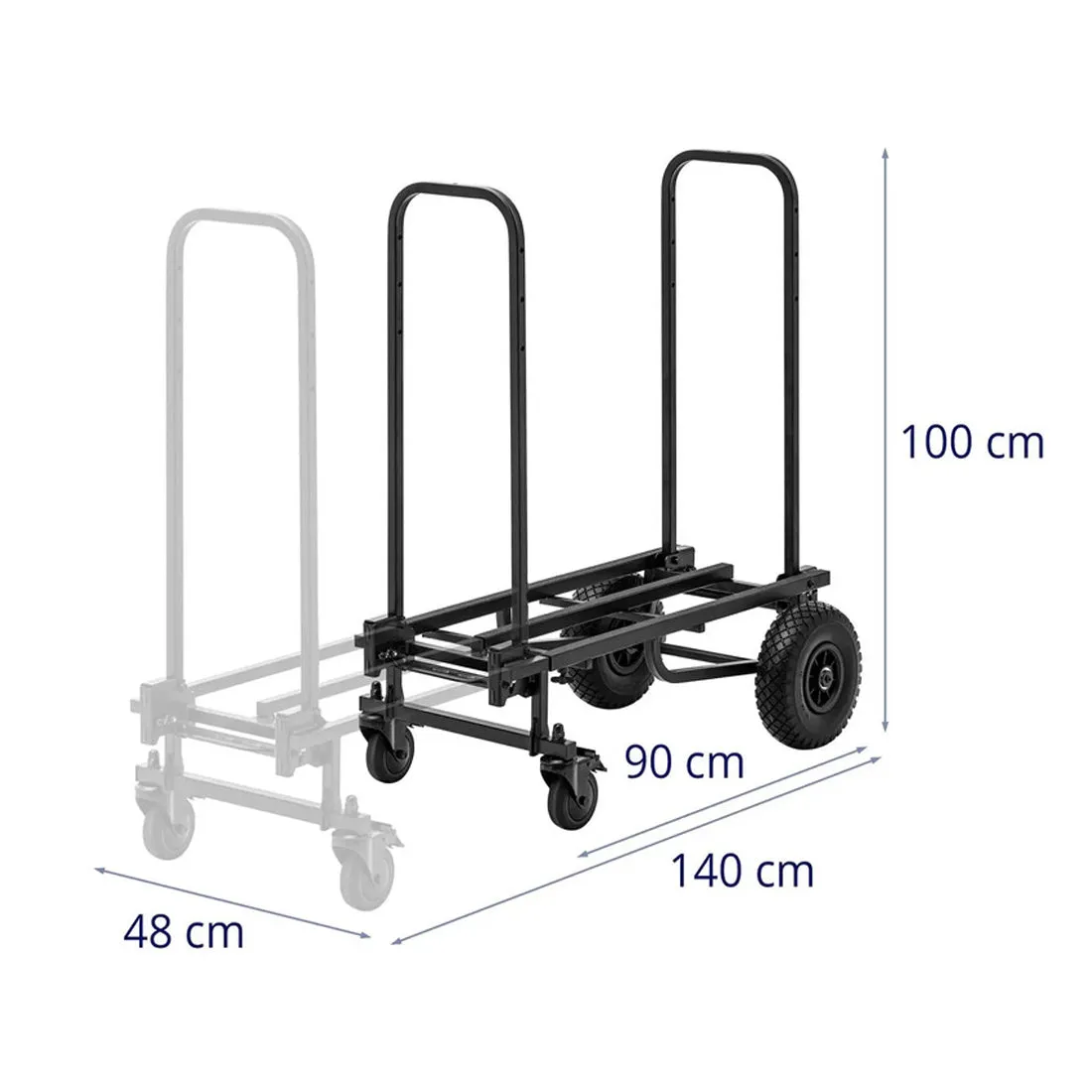 Ultimax StageCartPro Heavy Duty Trolley Cart