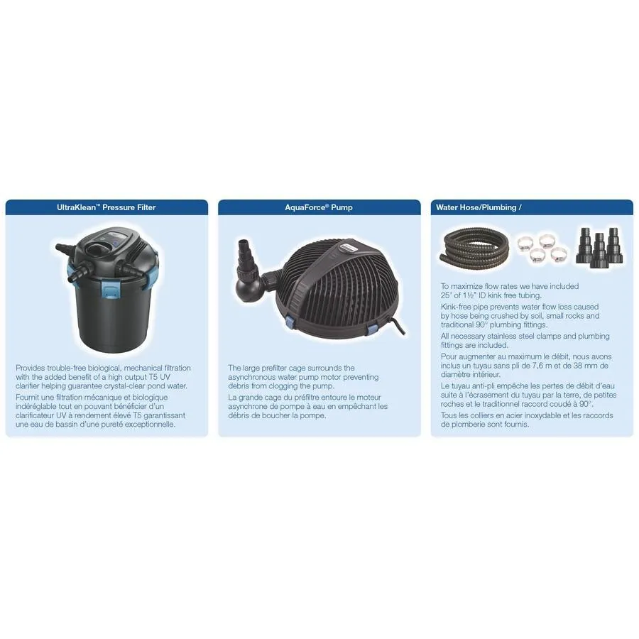 UltraKlean 1500 Pond Filtration Kit by Aquascape