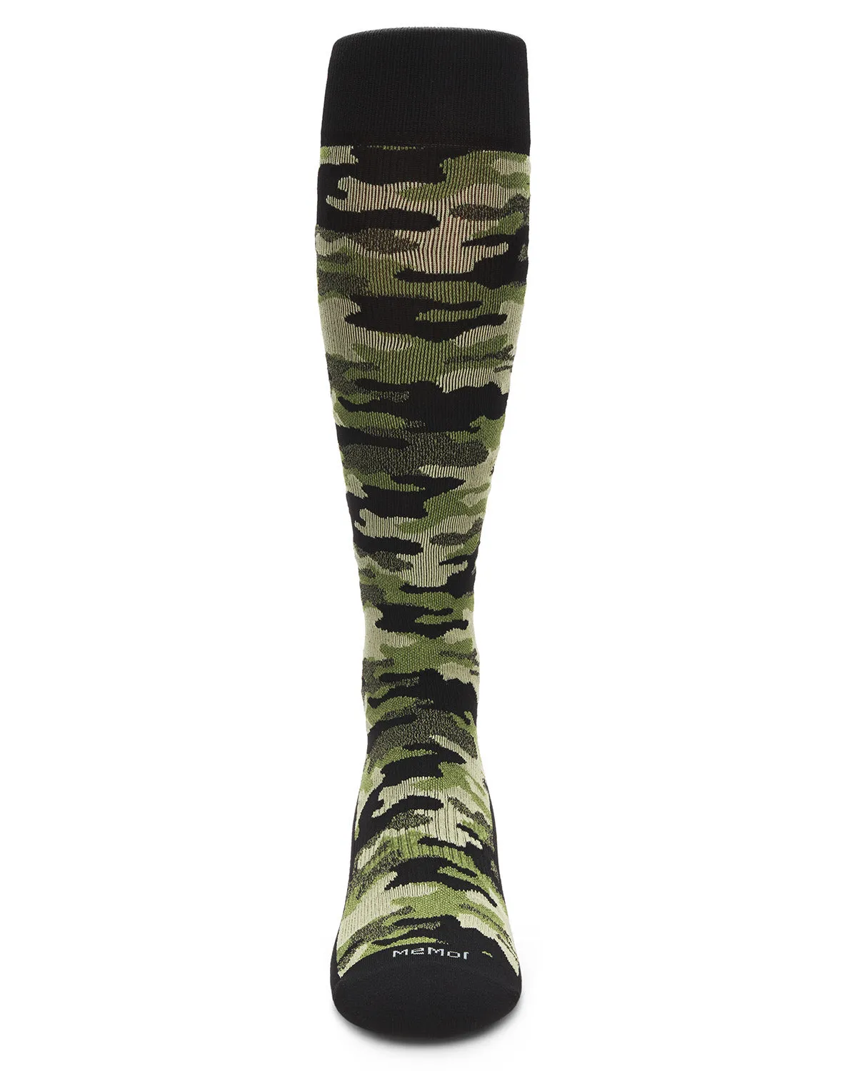 Unisex Camo Nylon 15-20mmHg Graduated Compression Socks