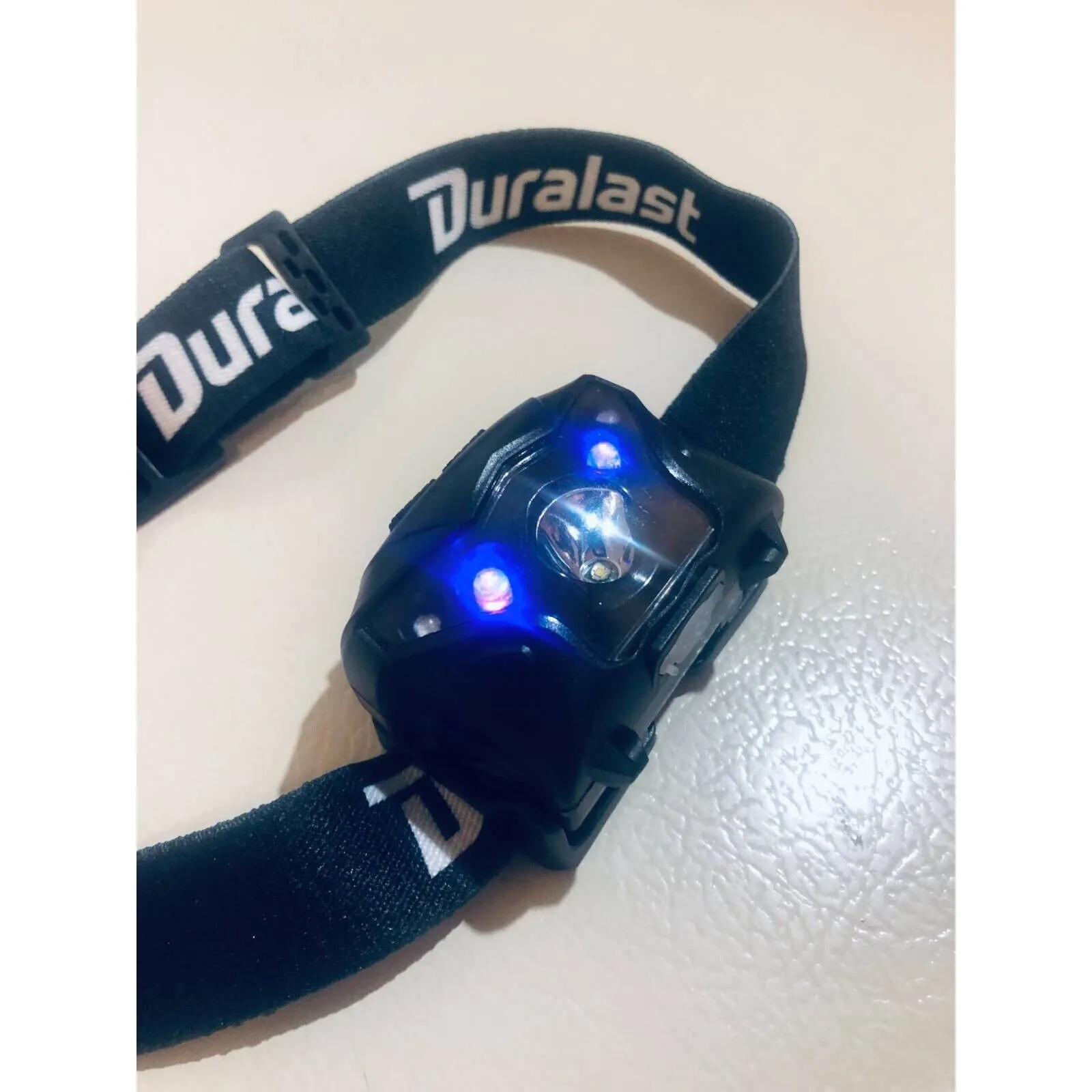 USB Headlamp Rechargeable Black Led SR-17249 Rechargeable New