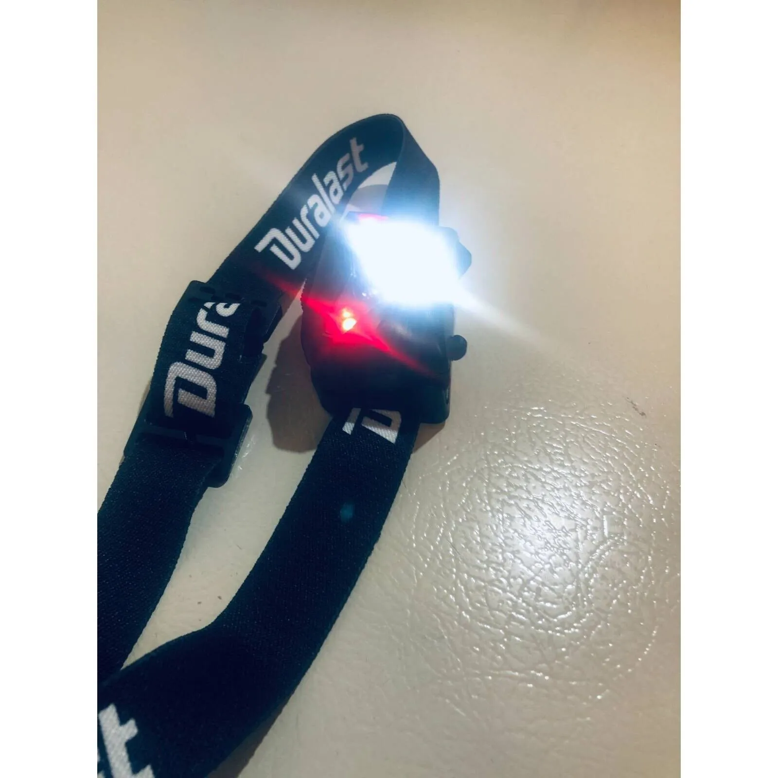 USB Headlamp Rechargeable Black Led SR-17249 Rechargeable New