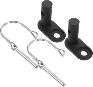VANZACK 2 Pcs Bike Trailer Hitch Connector Cycling Coupler Trailer Coupler Attachment Bike Trailer Coupler Trailer Accessories for Child Cart and Bike Trailer