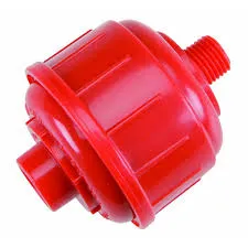 Velocity Spray Gun Water Filter Disposable Red